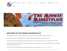 Tablet Screenshot of midwaymarketplace.com